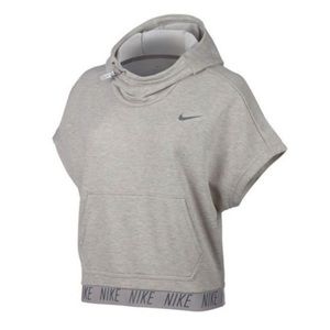 Nike dry-fit short sleeve sweatshirt